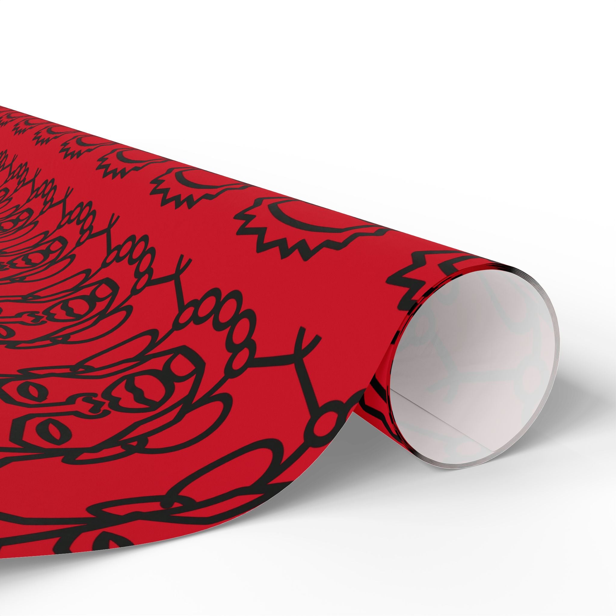 'He is Him' Red Wrapping Paper