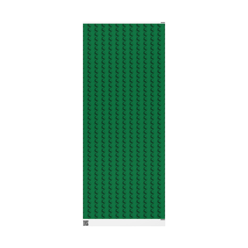 Adinkra Green Fern Wrapping Paper