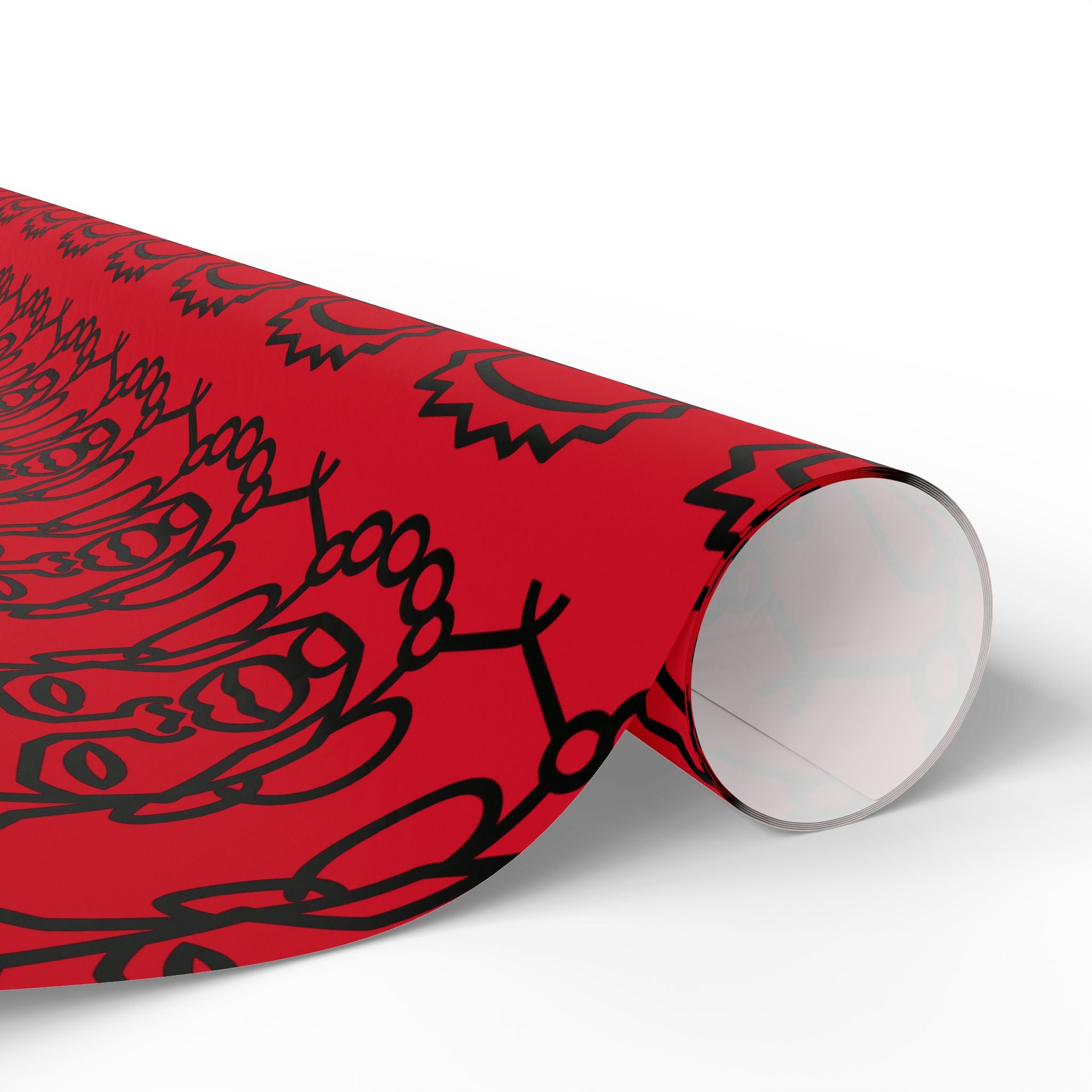 'He is Him' Red Wrapping Paper