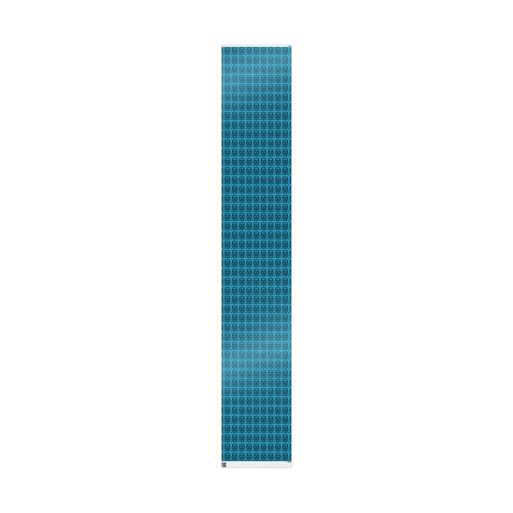 'He is Him' Teal Wrapping Paper, Holiday Gift Wrap