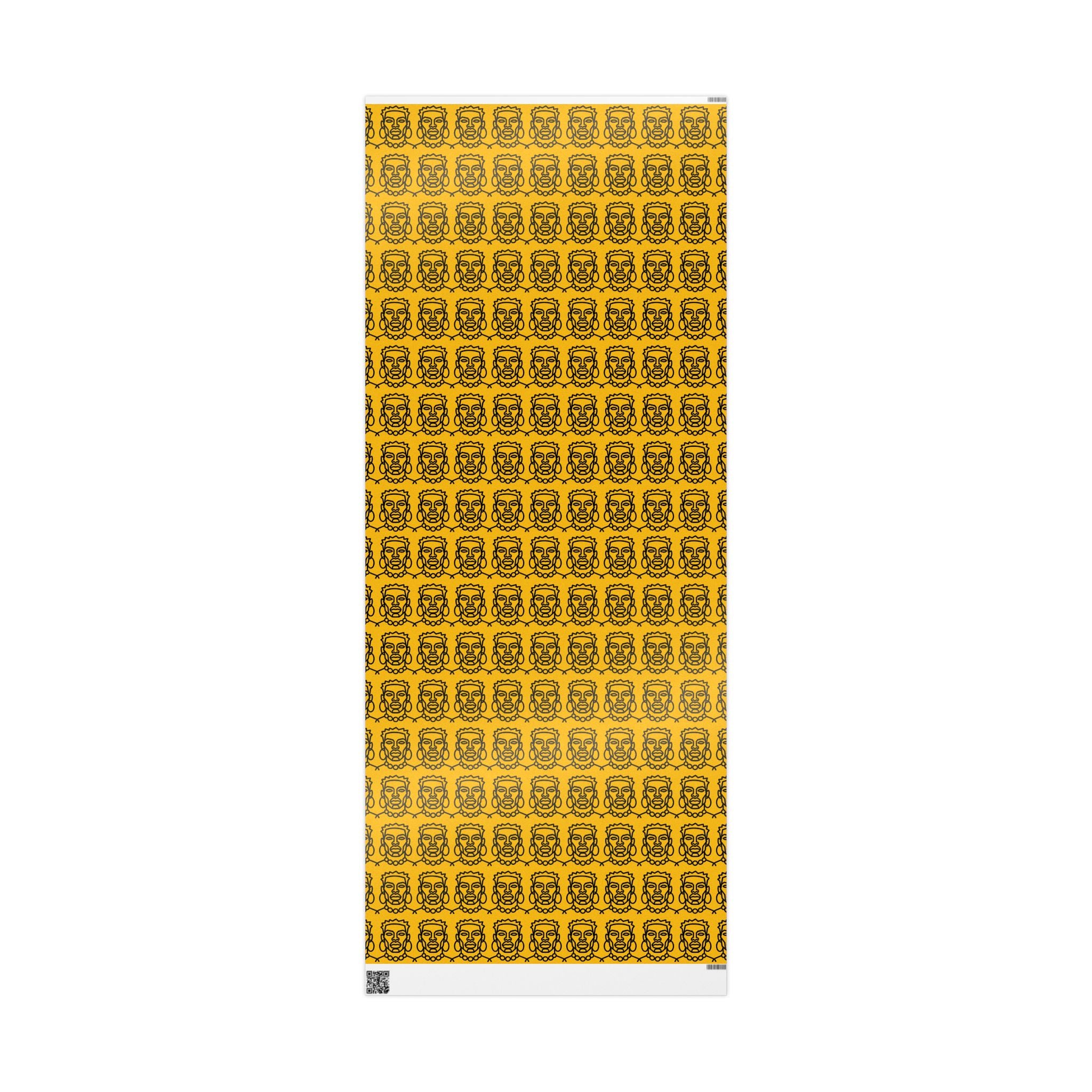 'He is Him' Yellow Wrapping Paper