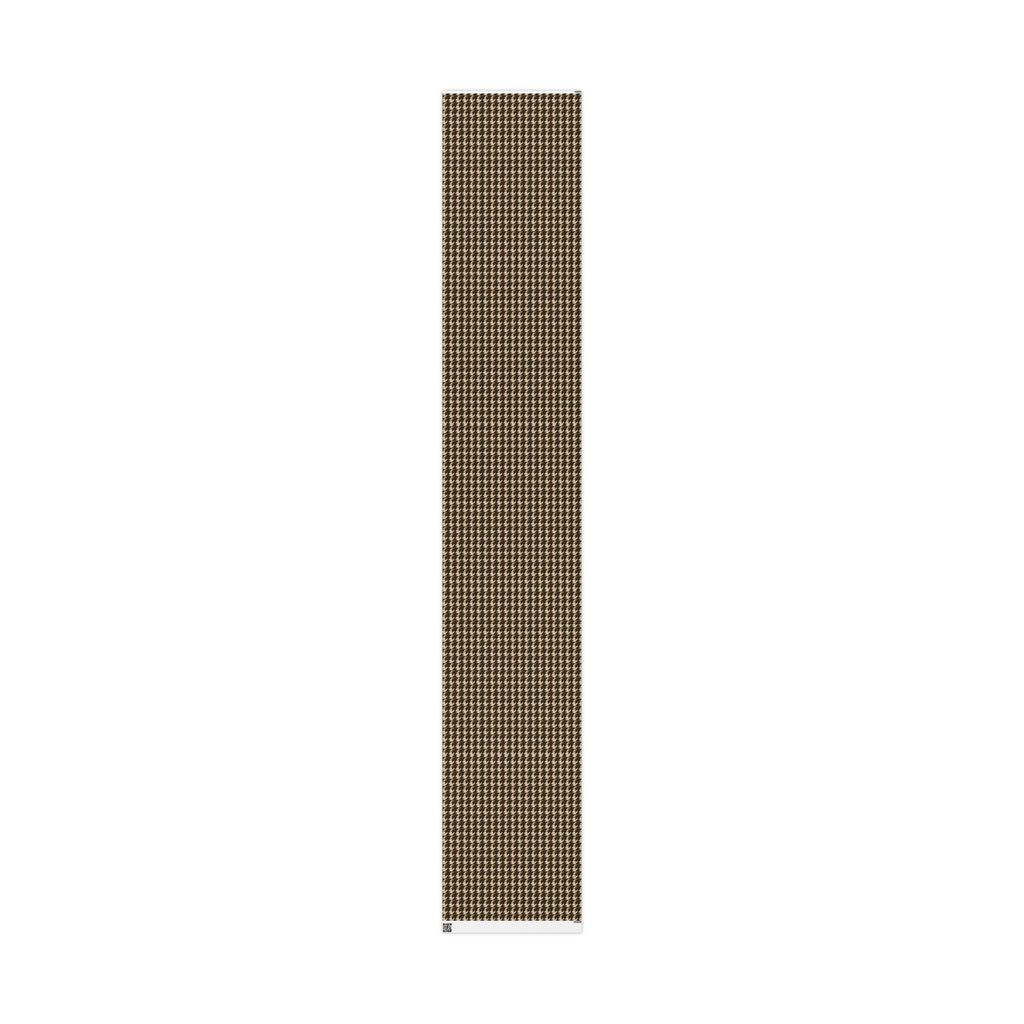 Houndstooth Pattern -Brown Wrapping Paper