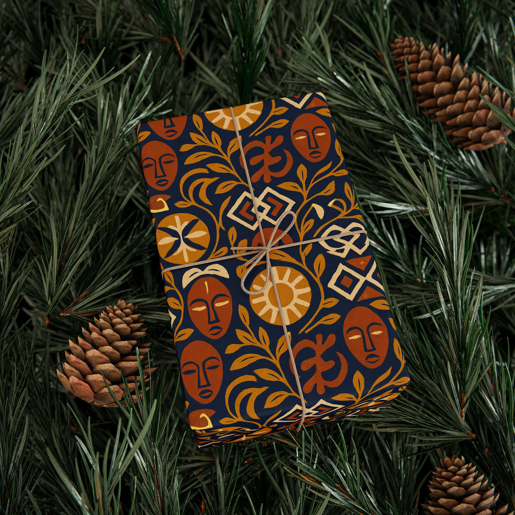Adinkra Colorway Decorative Wrapping Paper