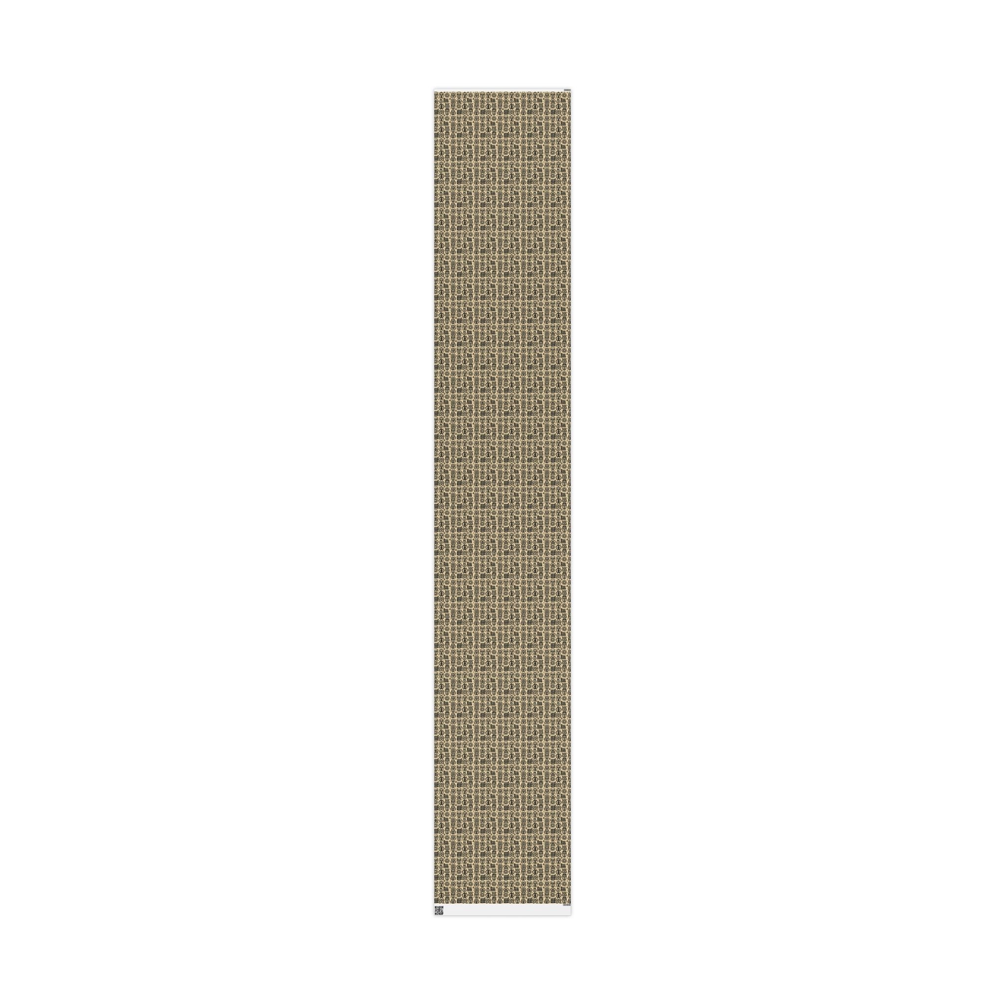 Adrinka Tan Wrapping Paper symbols