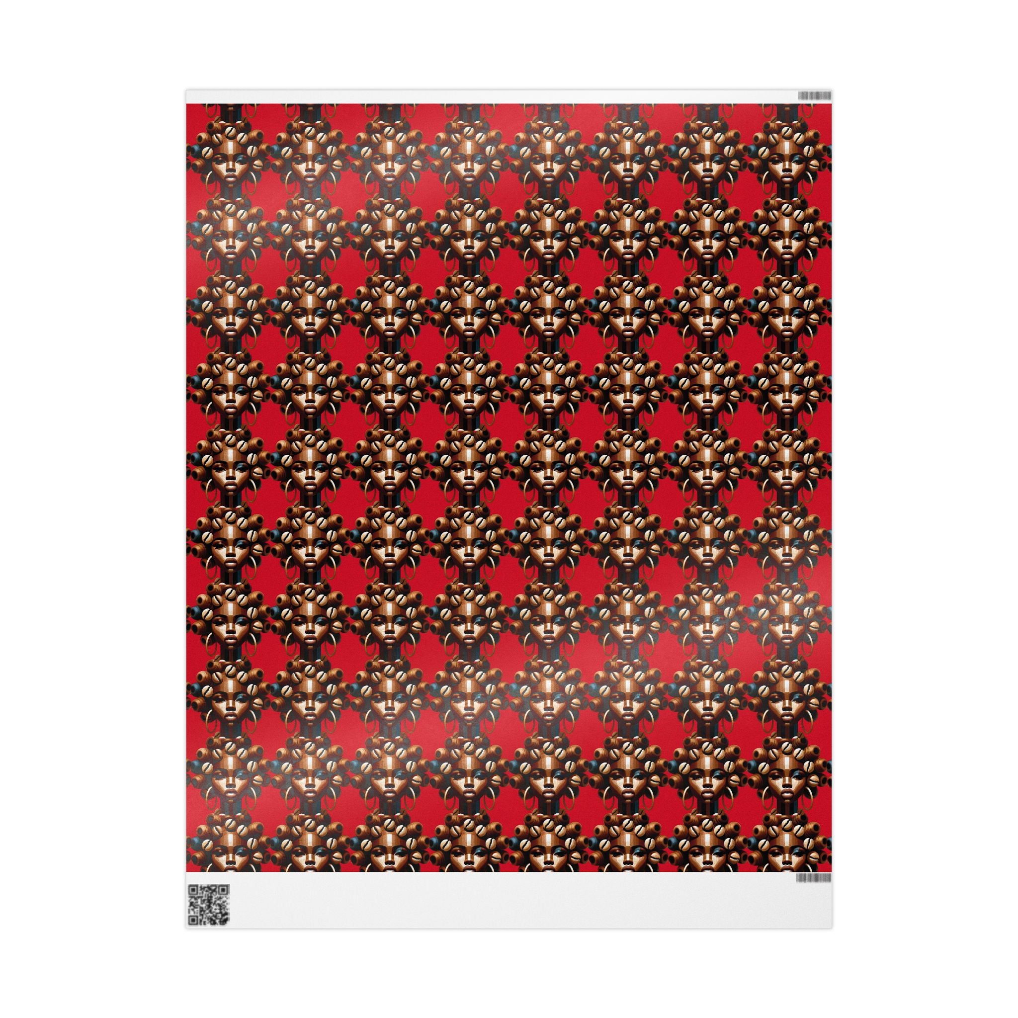 'Dollie' Red Wrapping Paper Roll