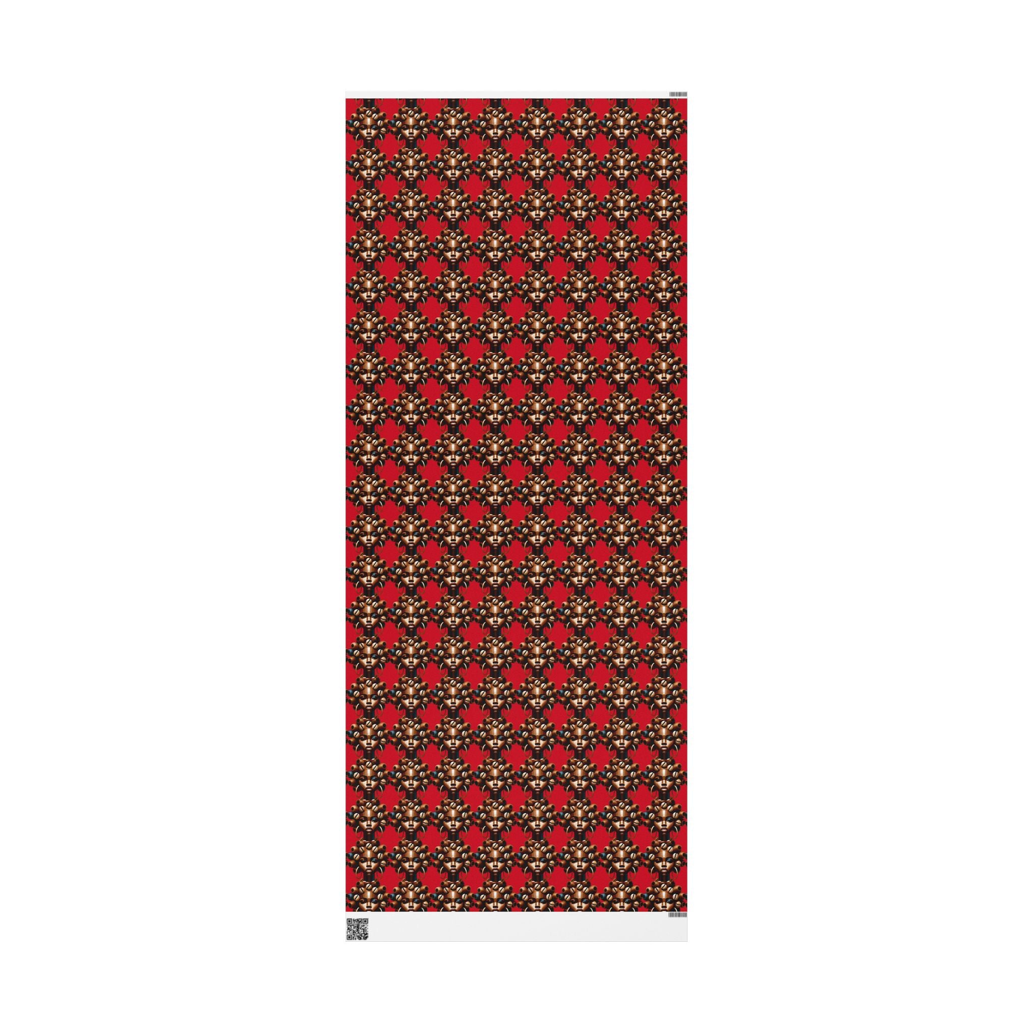 'Dollie' Red Wrapping Paper Roll