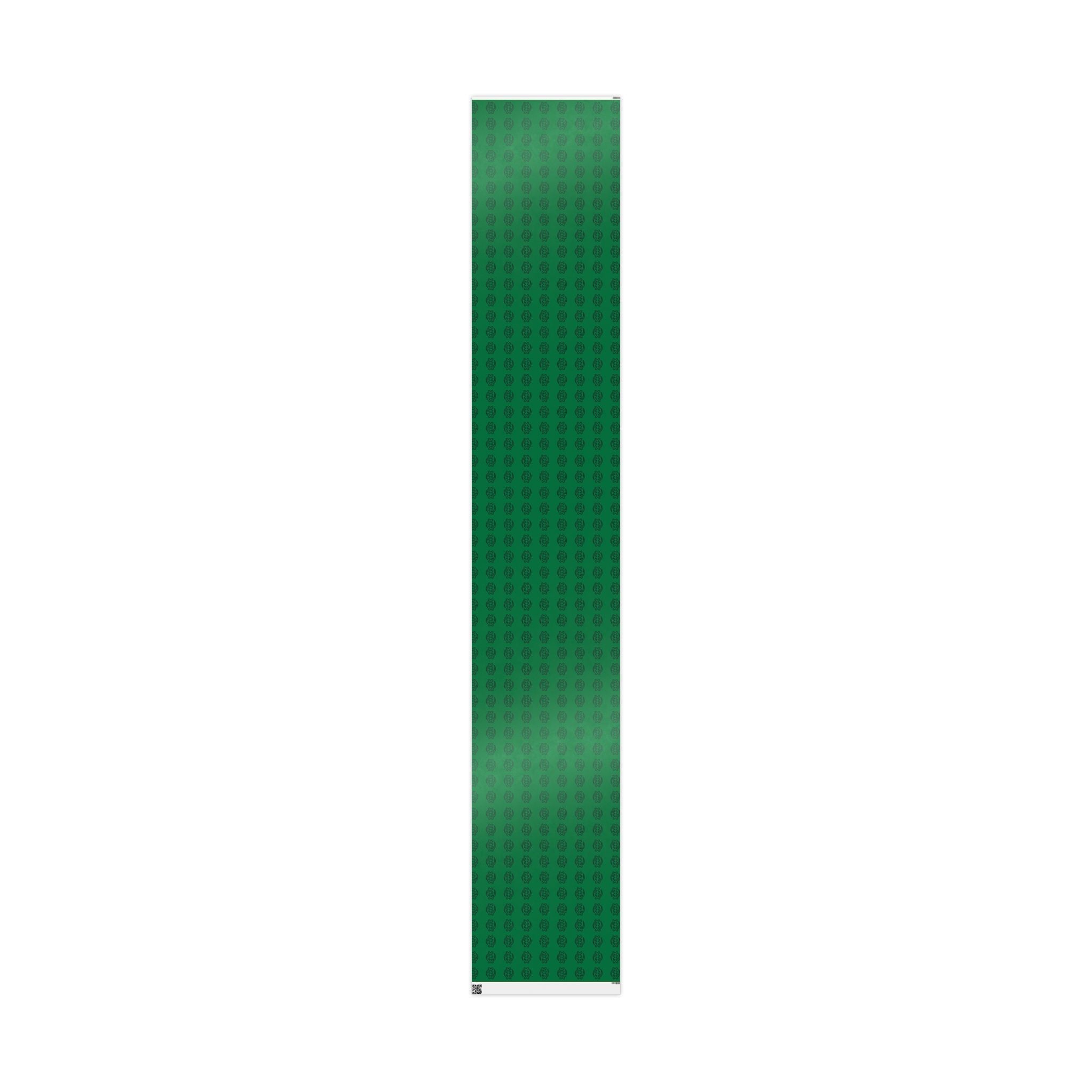 Adinkra Gye Nyame Green Wrapping Paper