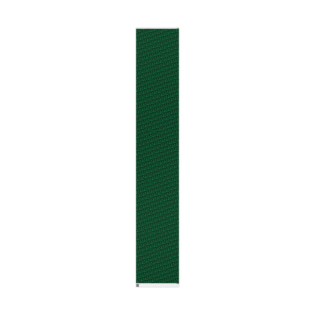 Bantu Crown - Green -Wrapping Paper, Holiday Gift Wrap