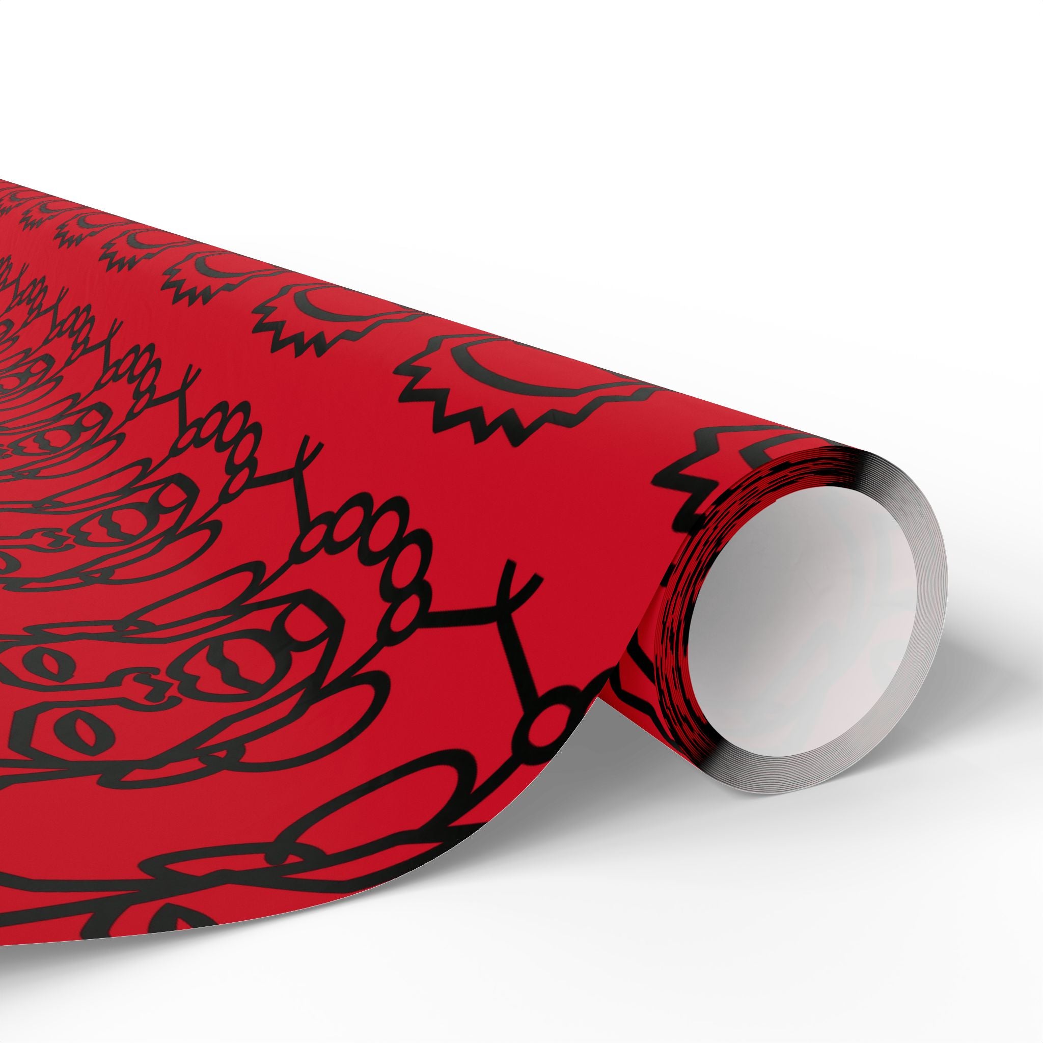'He is Him' Red Wrapping Paper