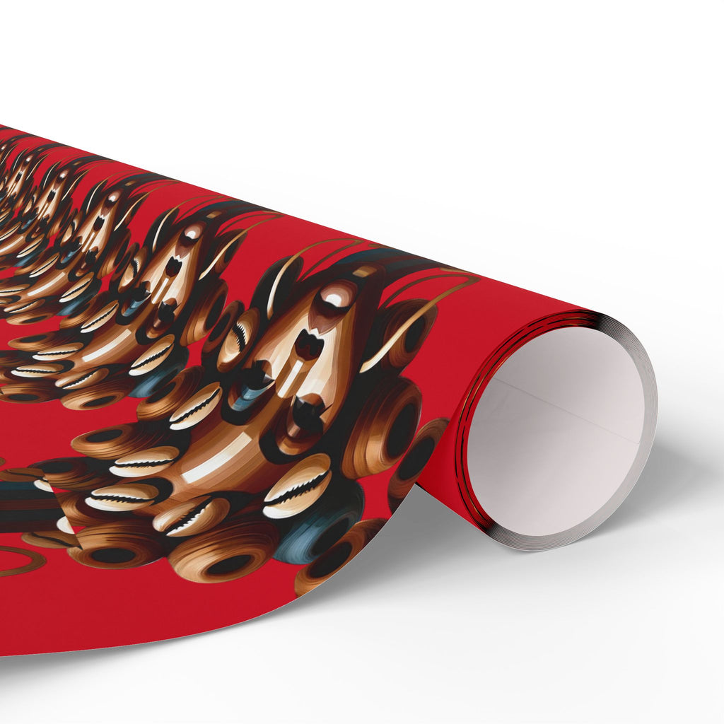 'Dollie' Red Wrapping Paper Roll