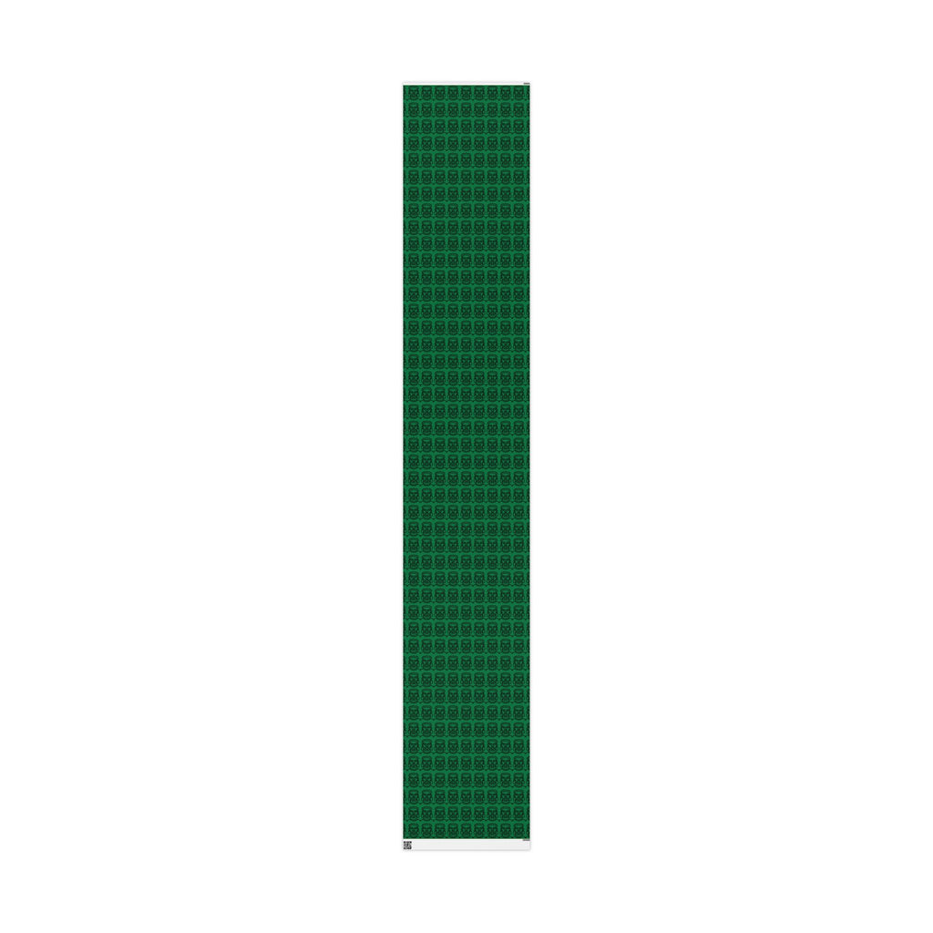 'He is Him' Green Wrapping Paper, Holiday Gift Wrap