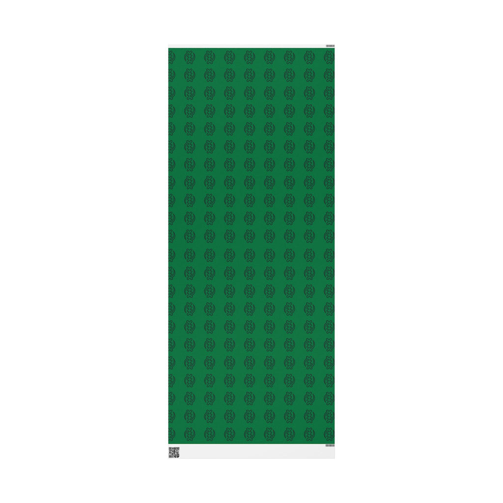 Adinkra Gye Nyame Green Wrapping Paper