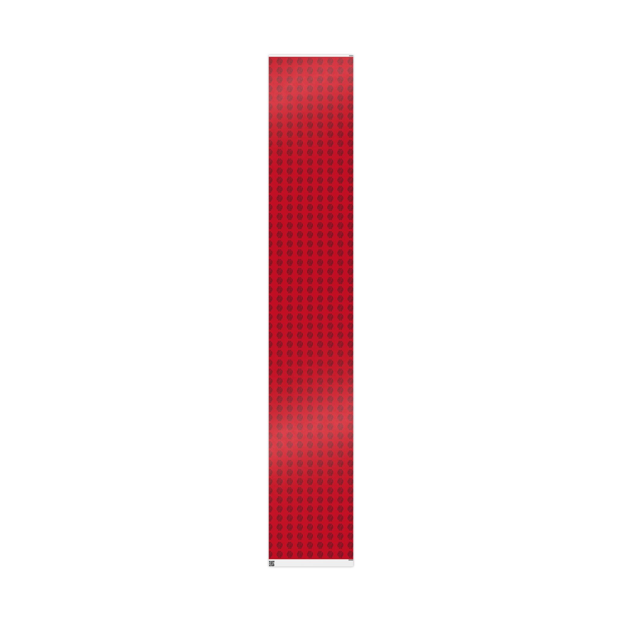 Adinkra Gye Nyame Red Wrapping Paper