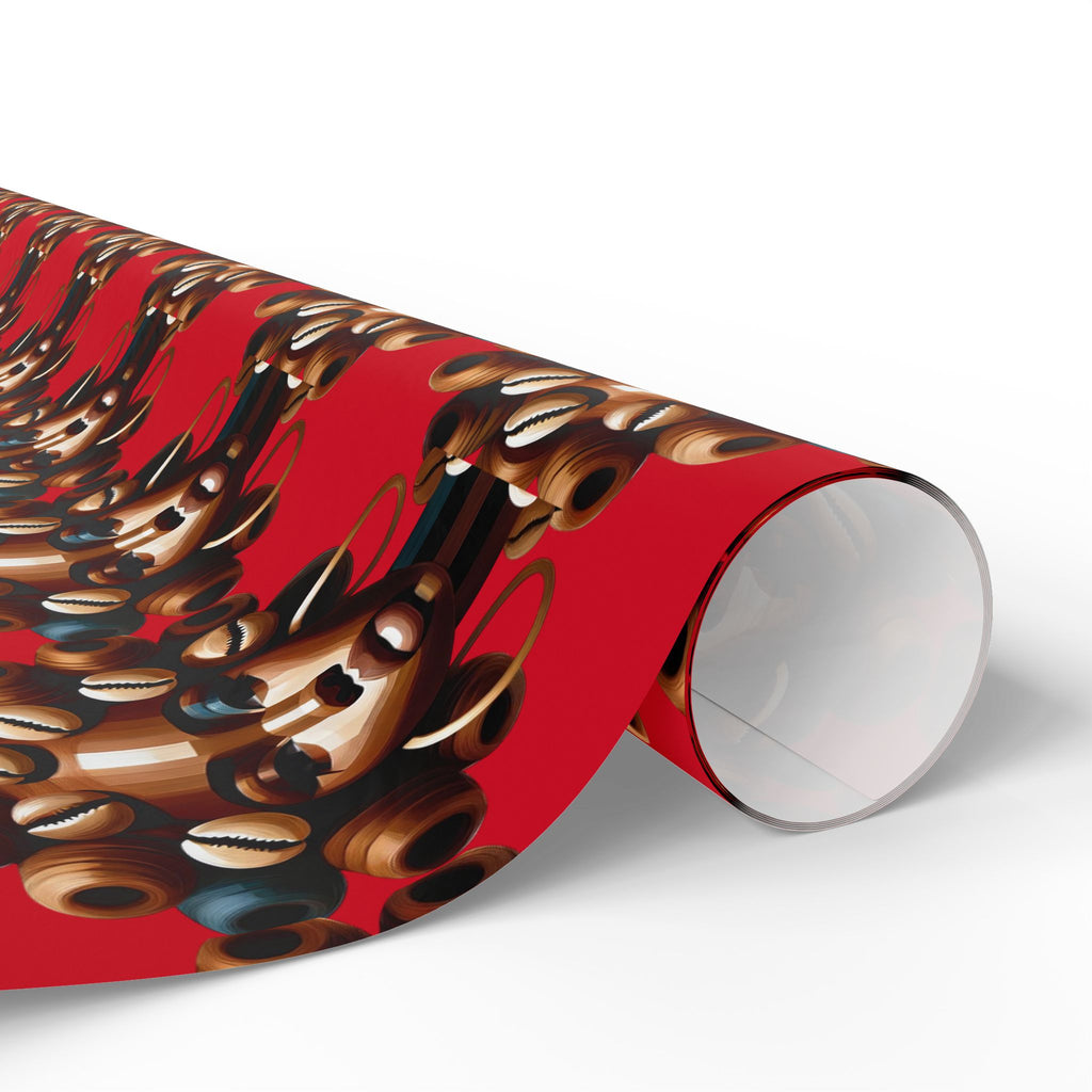 'Dollie' Red Wrapping Paper Roll