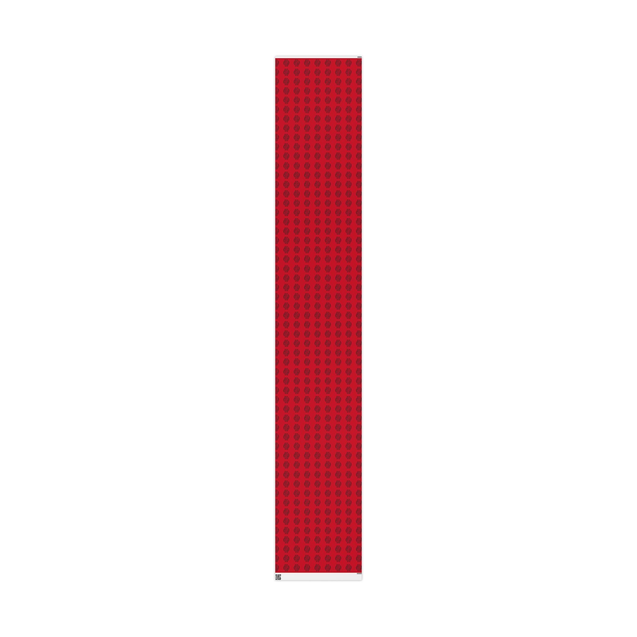 Adinkra Gye Nyame Red Wrapping Paper