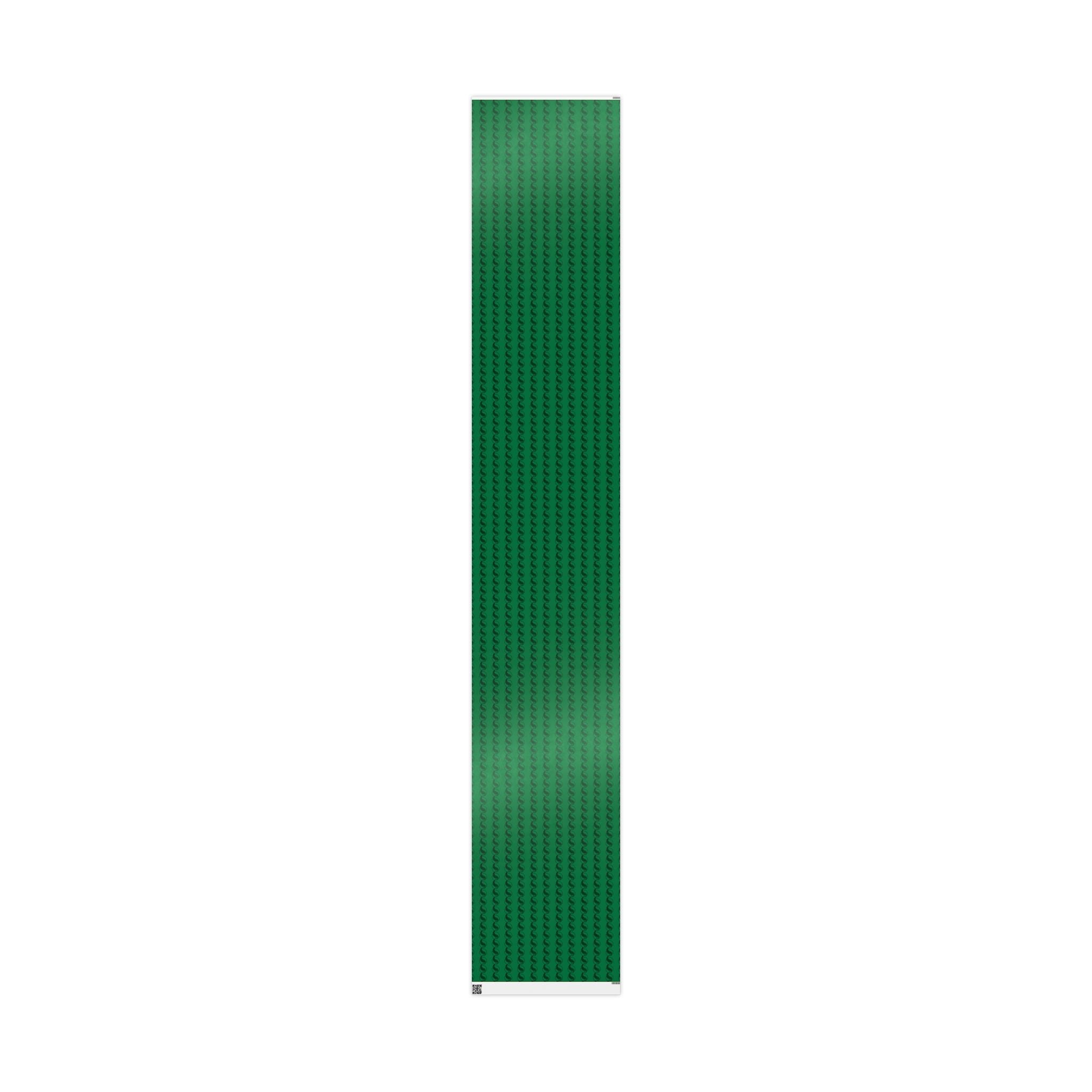 Adinkra Green Fern Wrapping Paper
