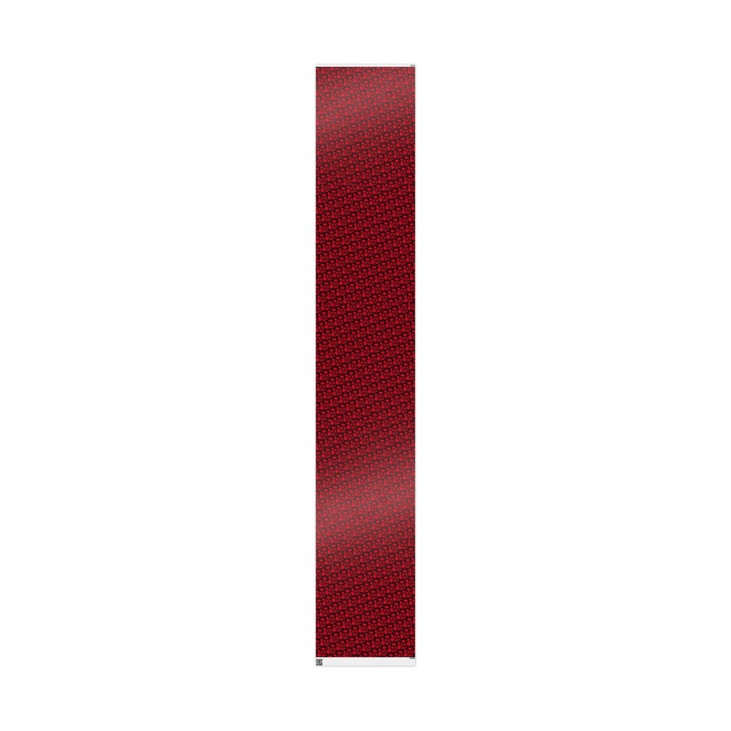 Bantu Crown - Red -Wrapping Paper, Holiday Gift Wrap