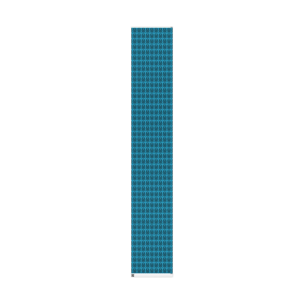 'He is Him' Teal Wrapping Paper, Holiday Gift Wrap