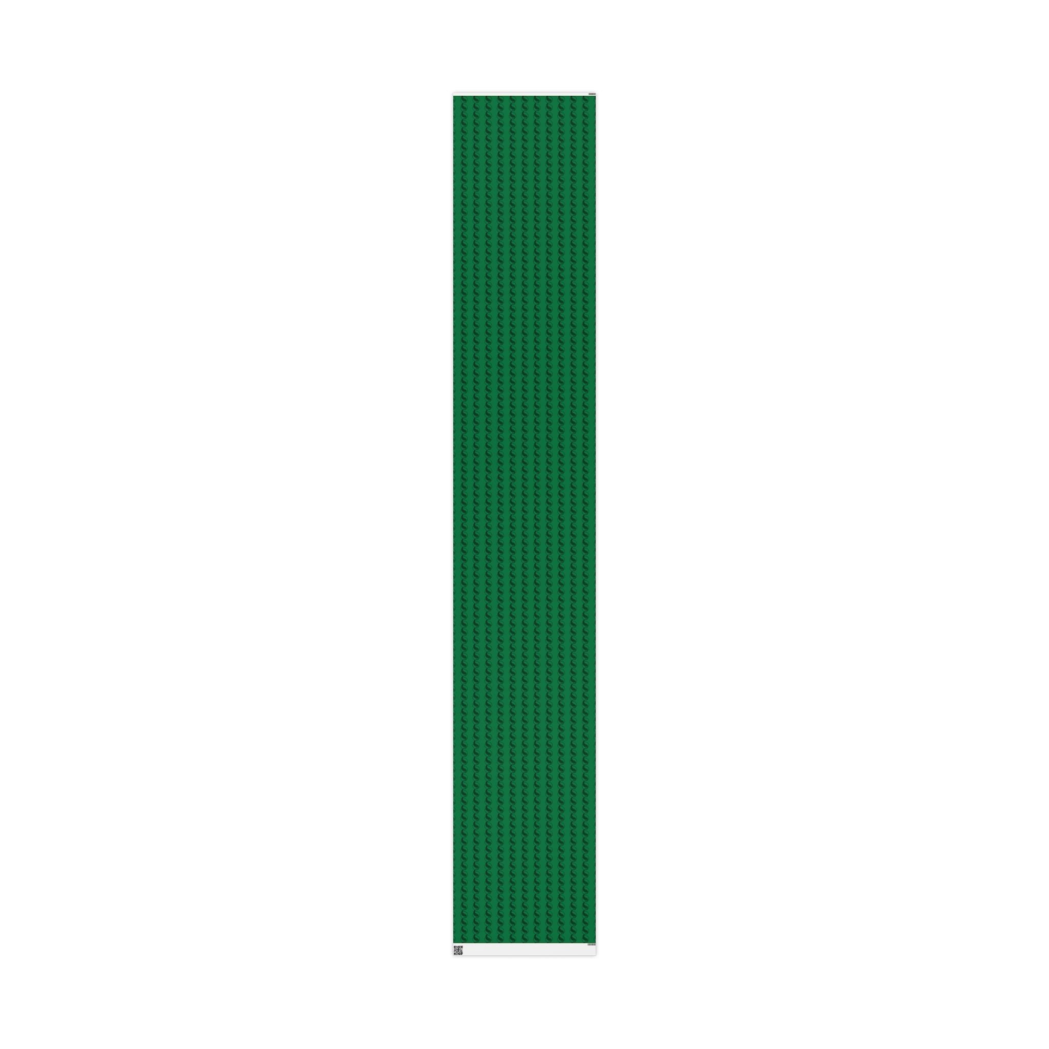 Adinkra Green Fern Wrapping Paper
