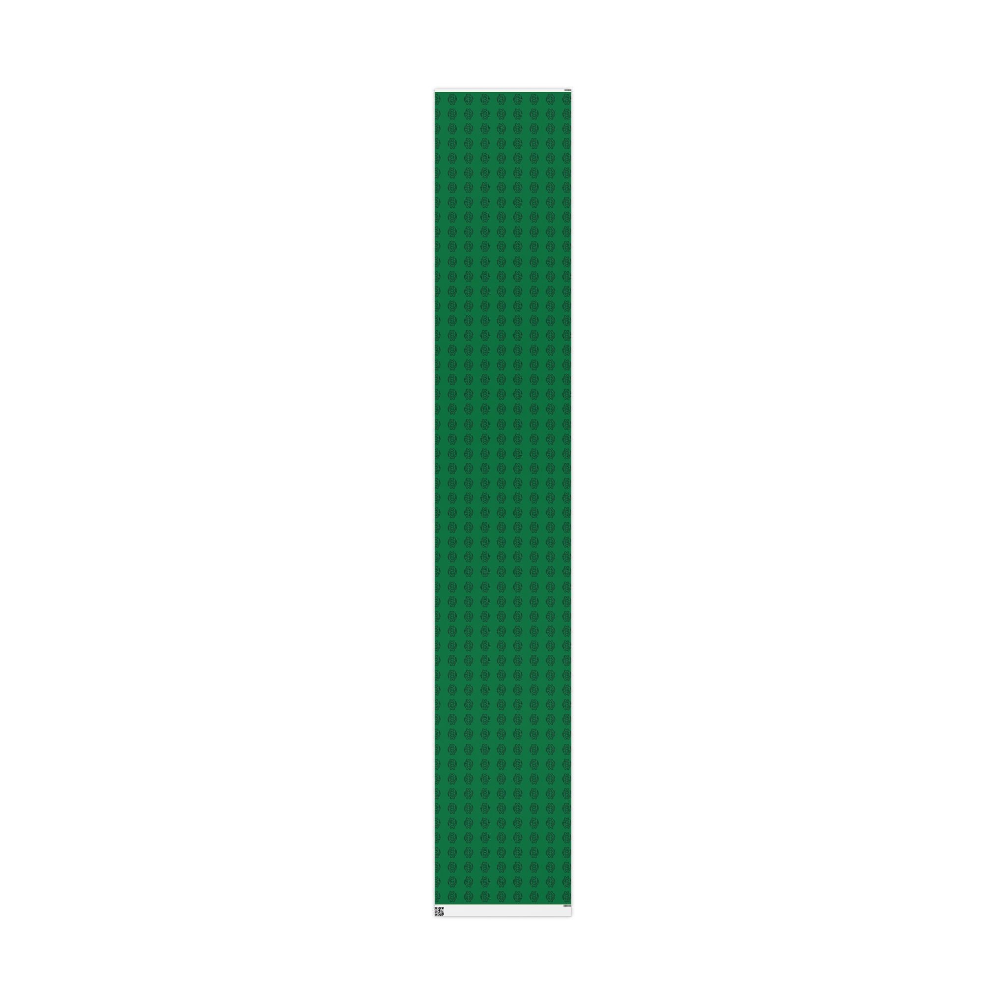 Adinkra Gye Nyame Green Wrapping Paper