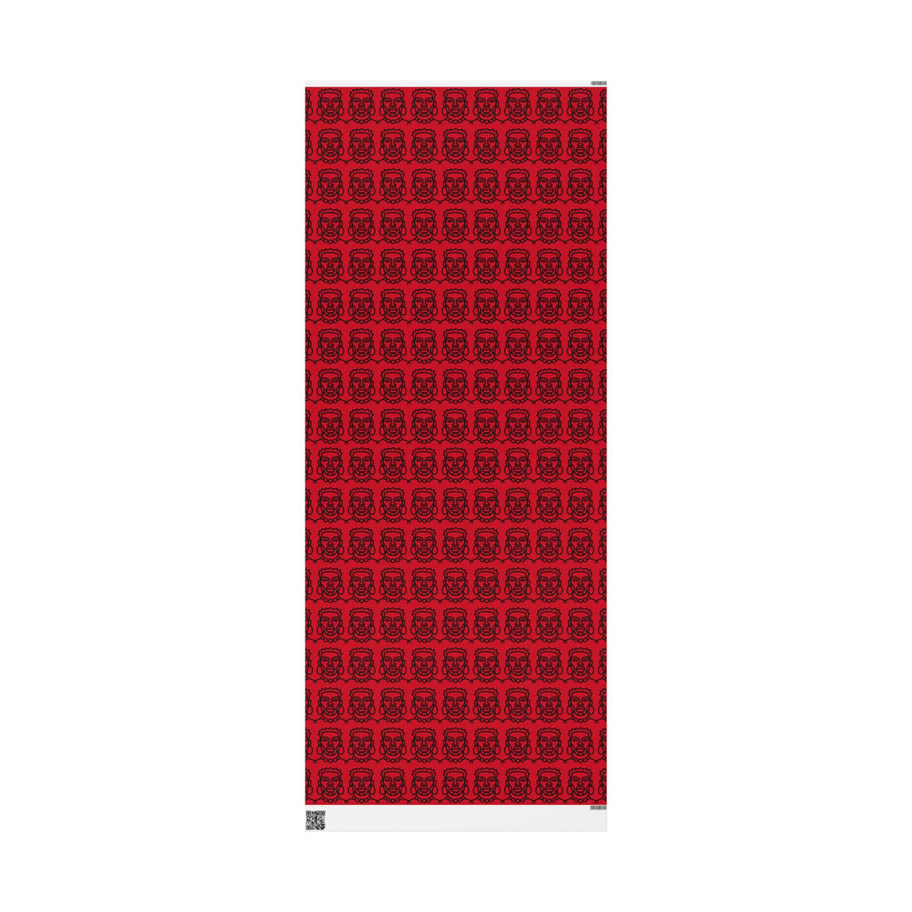 'He is Him' Red Wrapping Paper