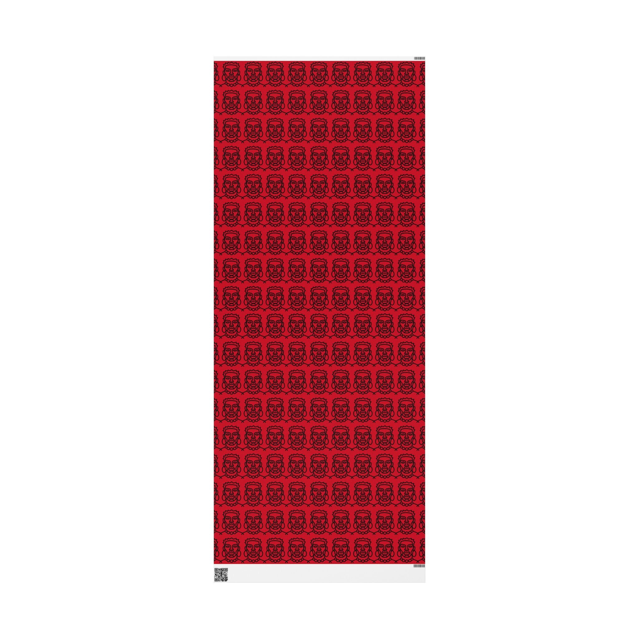 'He is Him' Red Wrapping Paper