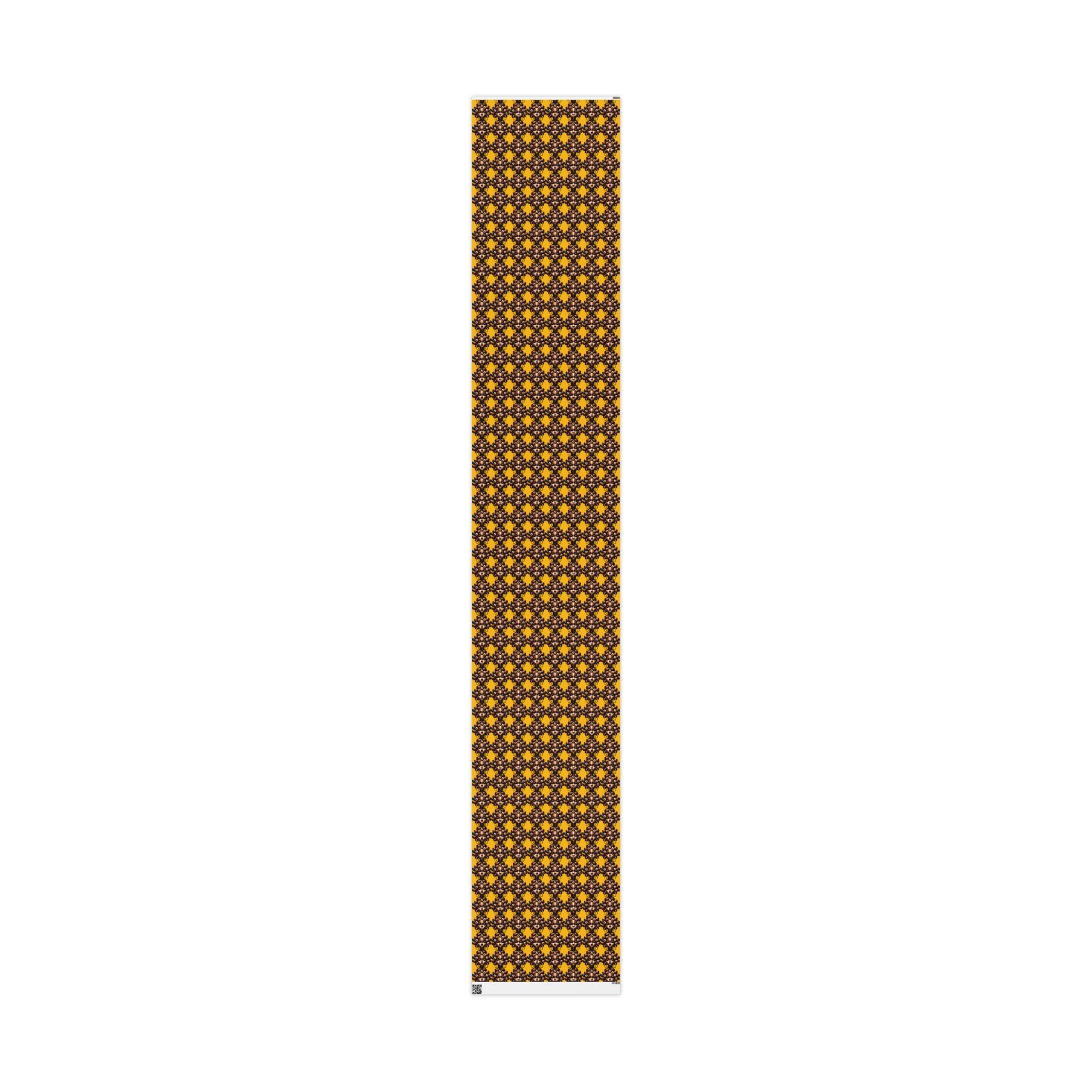 'Dollie' Yellow Wrapping Paper Roll