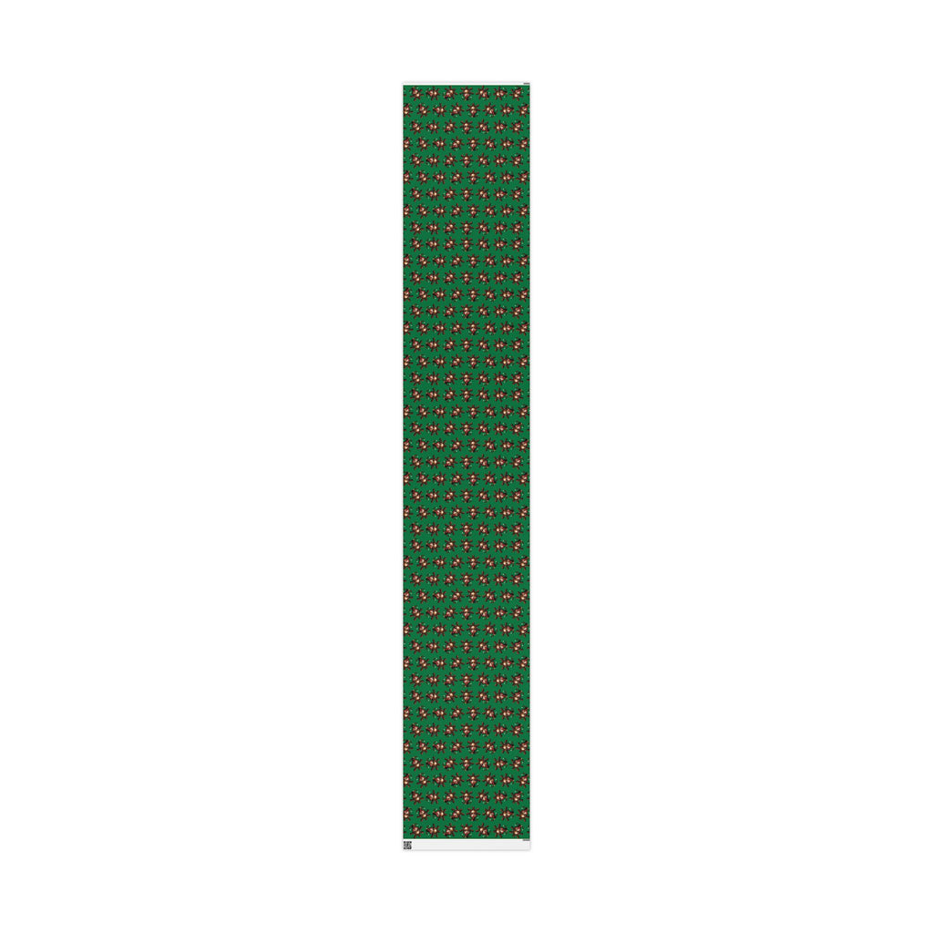 'Bantu' Green Gift Wrapping Paper Roll