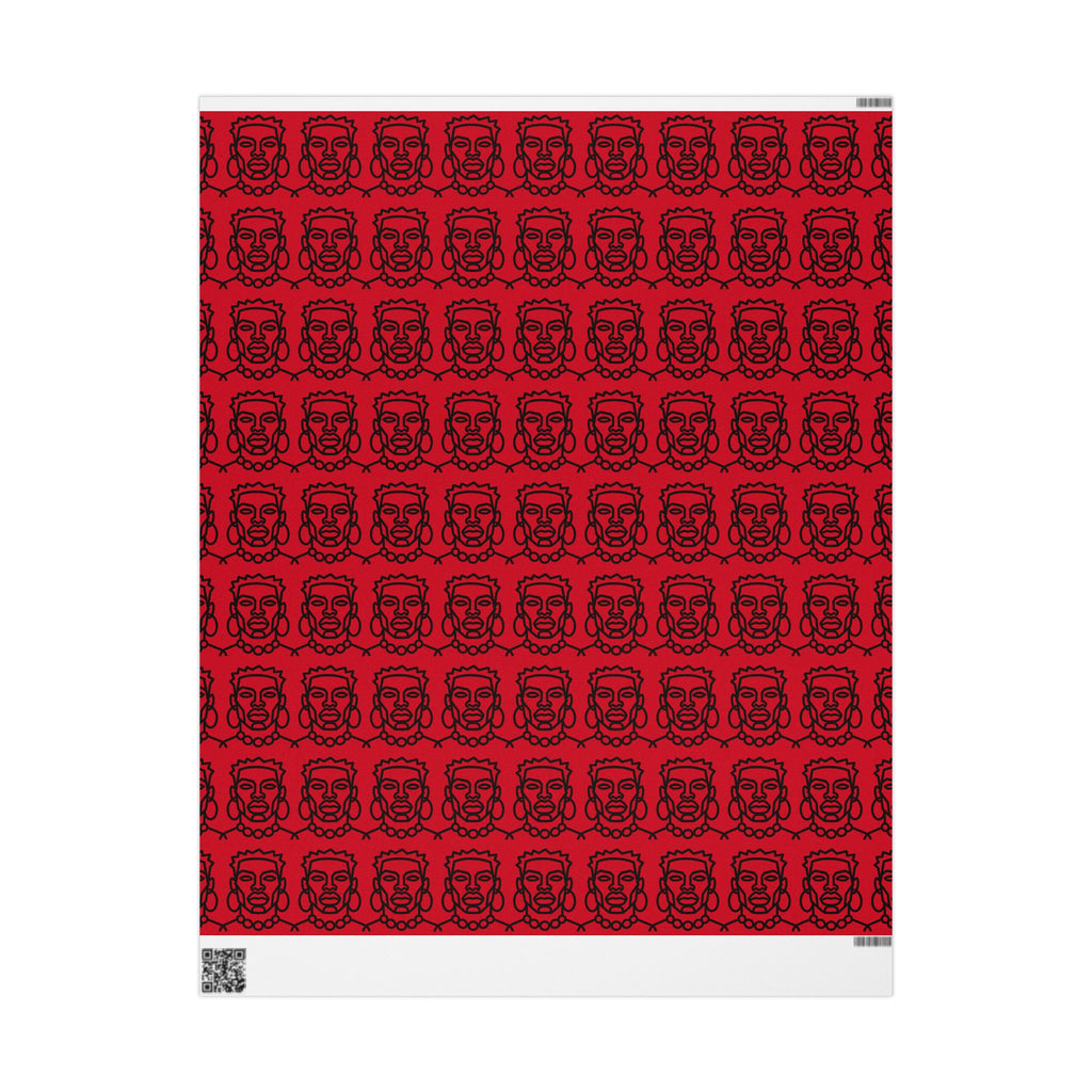 'He is Him' Red Wrapping Paper