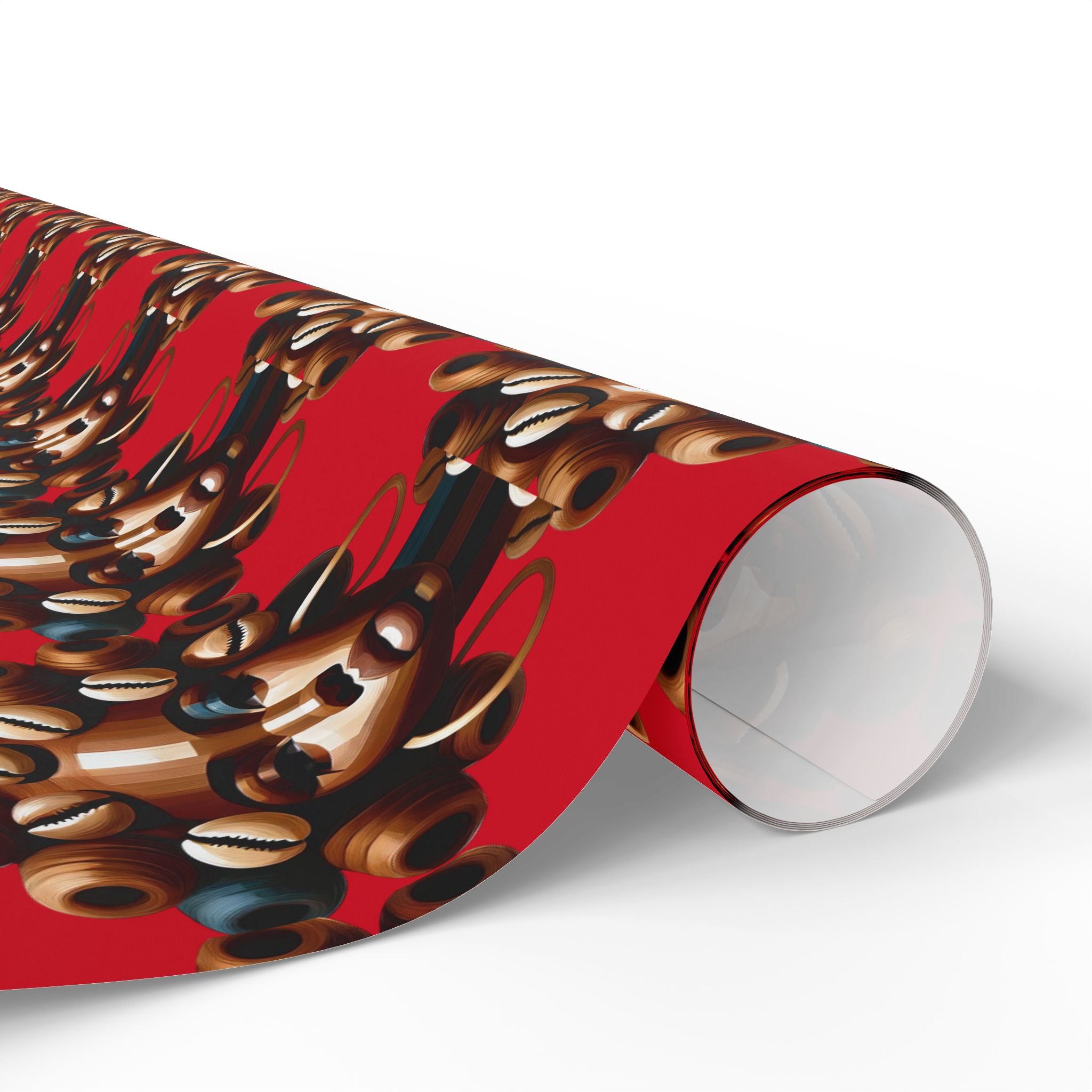 'Dollie' Red Wrapping Paper Roll