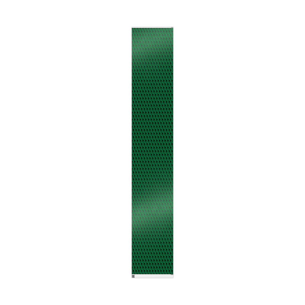 'High Bun' Green Wrapping Paper