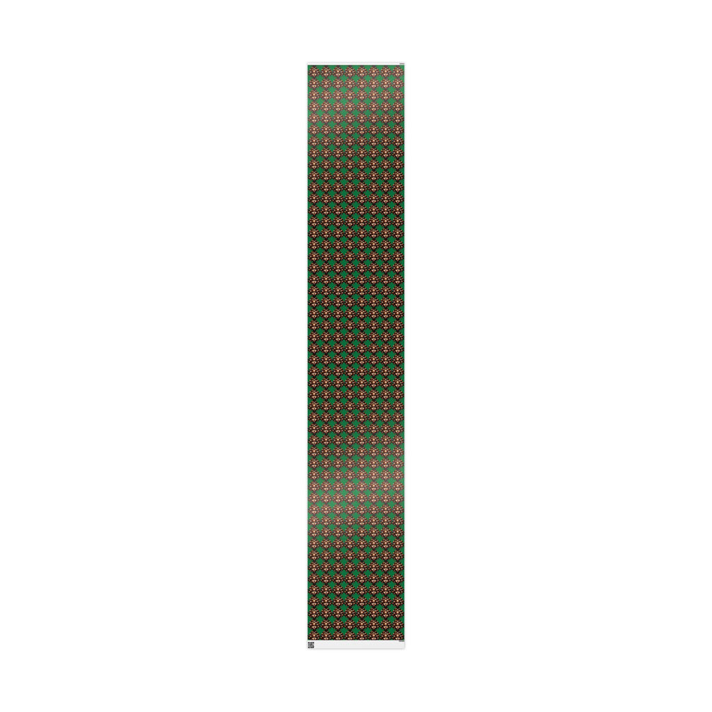 'Dollie' Green Wrapping Paper Roll