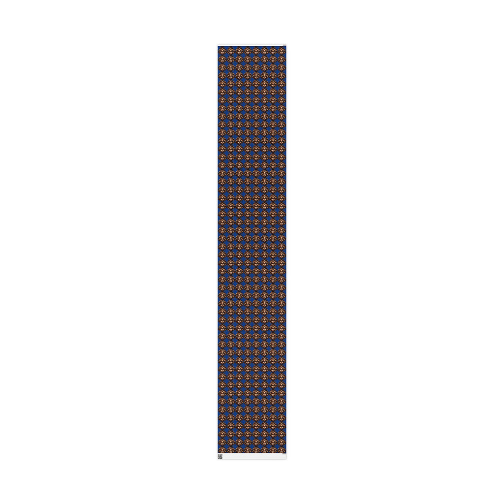 'Dollie' Blue Wrapping Paper Roll