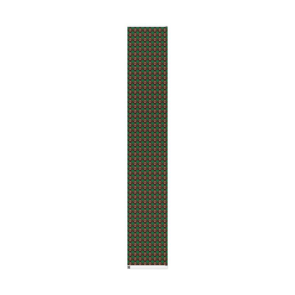 'Dollie' Green Wrapping Paper Roll