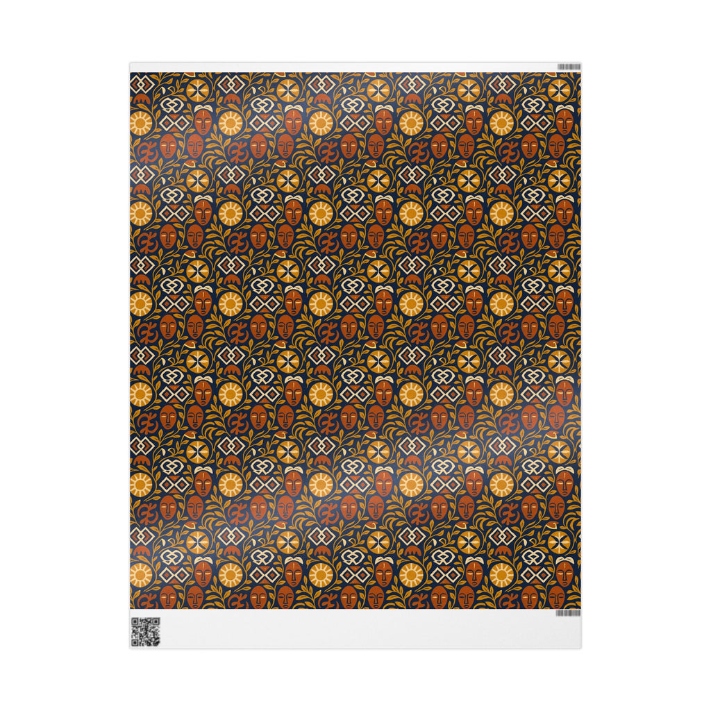Adinkra Colorway Decorative Wrapping Paper