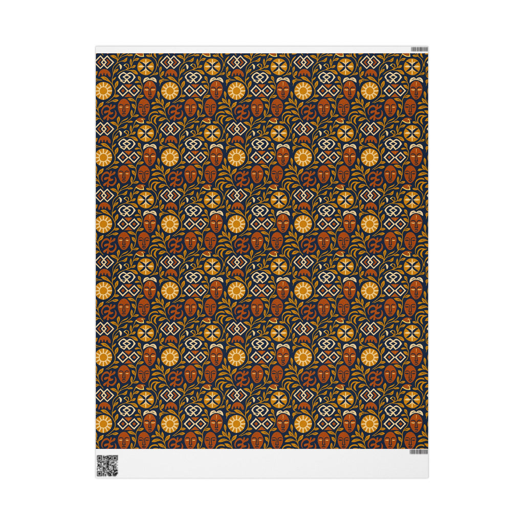 Adinkra Colorway Decorative Wrapping Paper