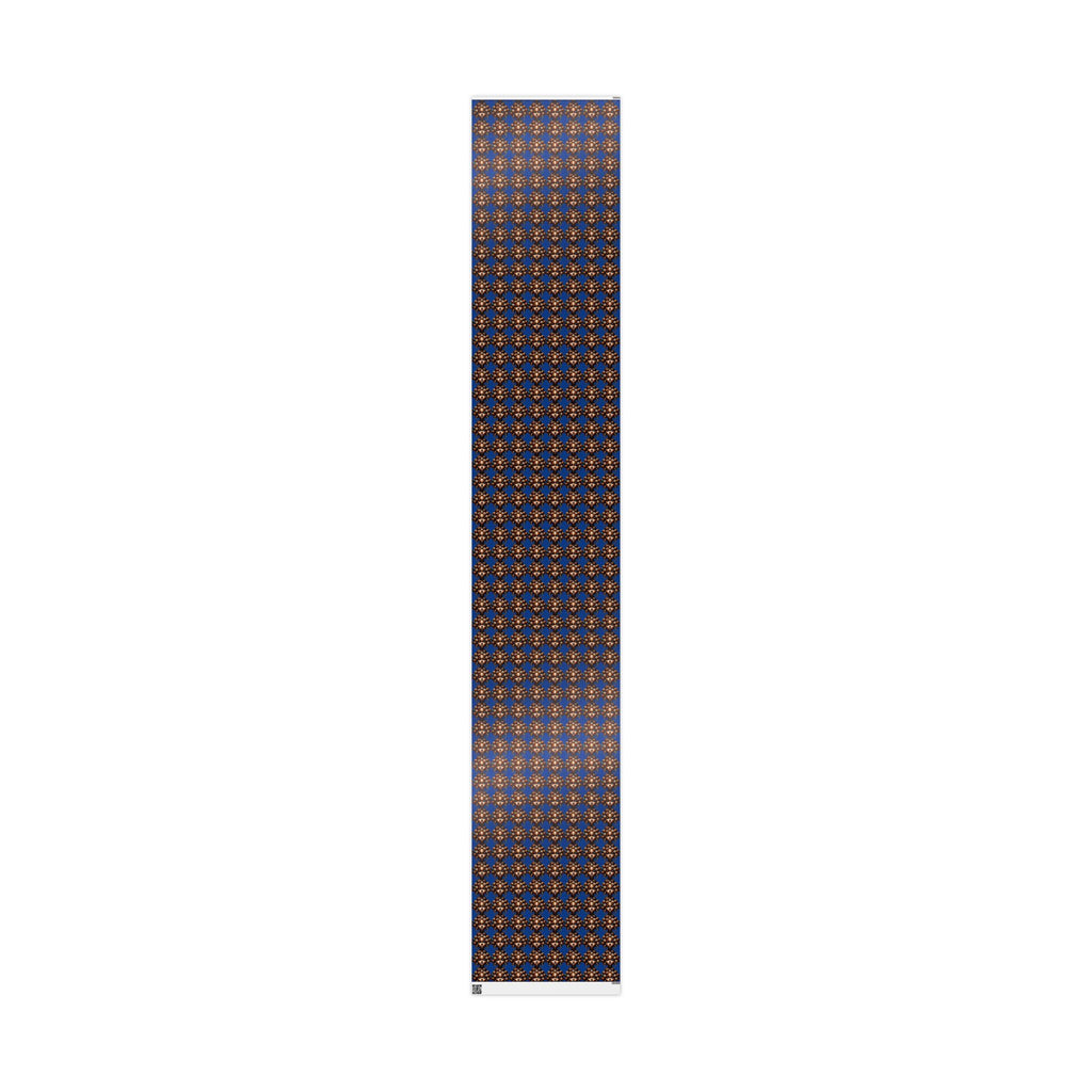 'Dollie' Blue Wrapping Paper Roll