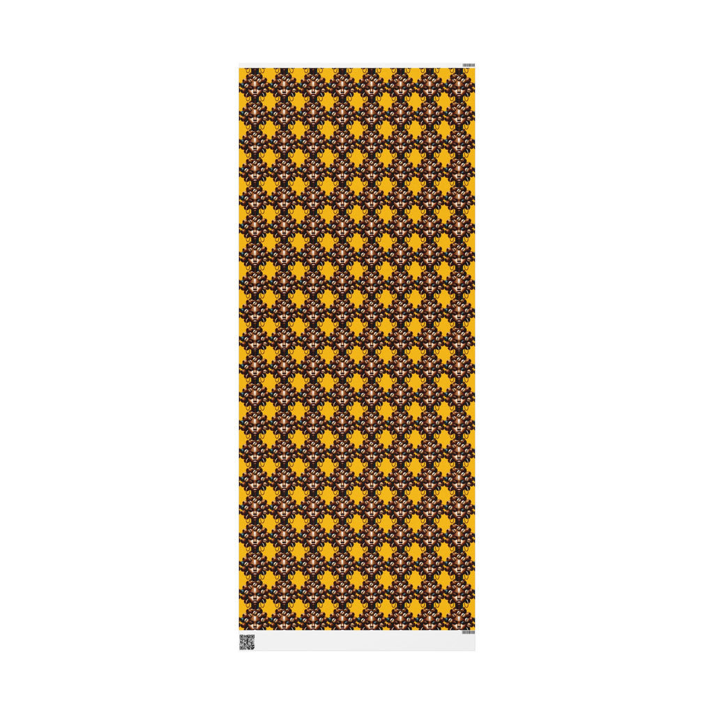 'Dollie' Yellow Wrapping Paper Roll