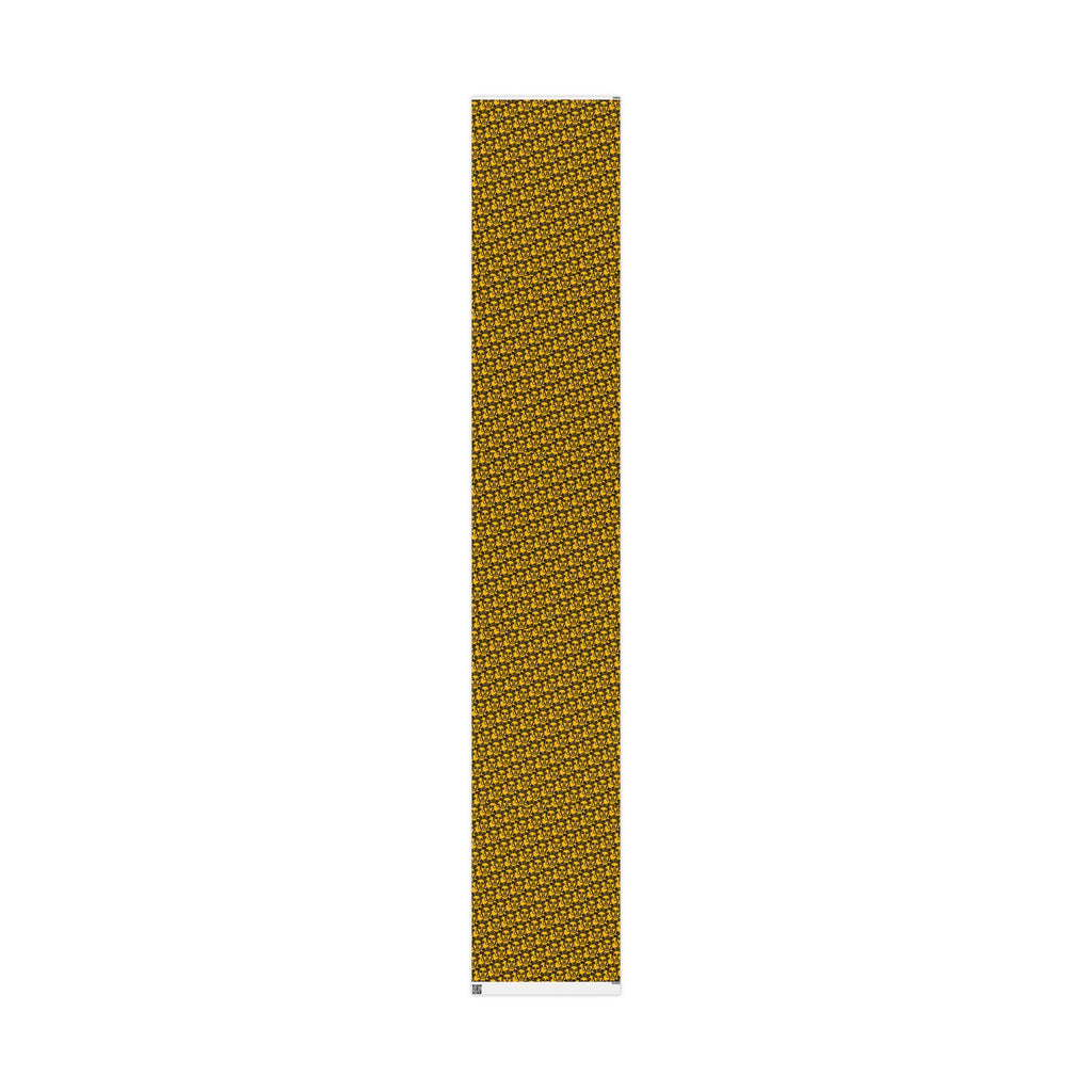 Bantu Crown - Yellow -Wrapping Paper, Holiday Gift Wrap