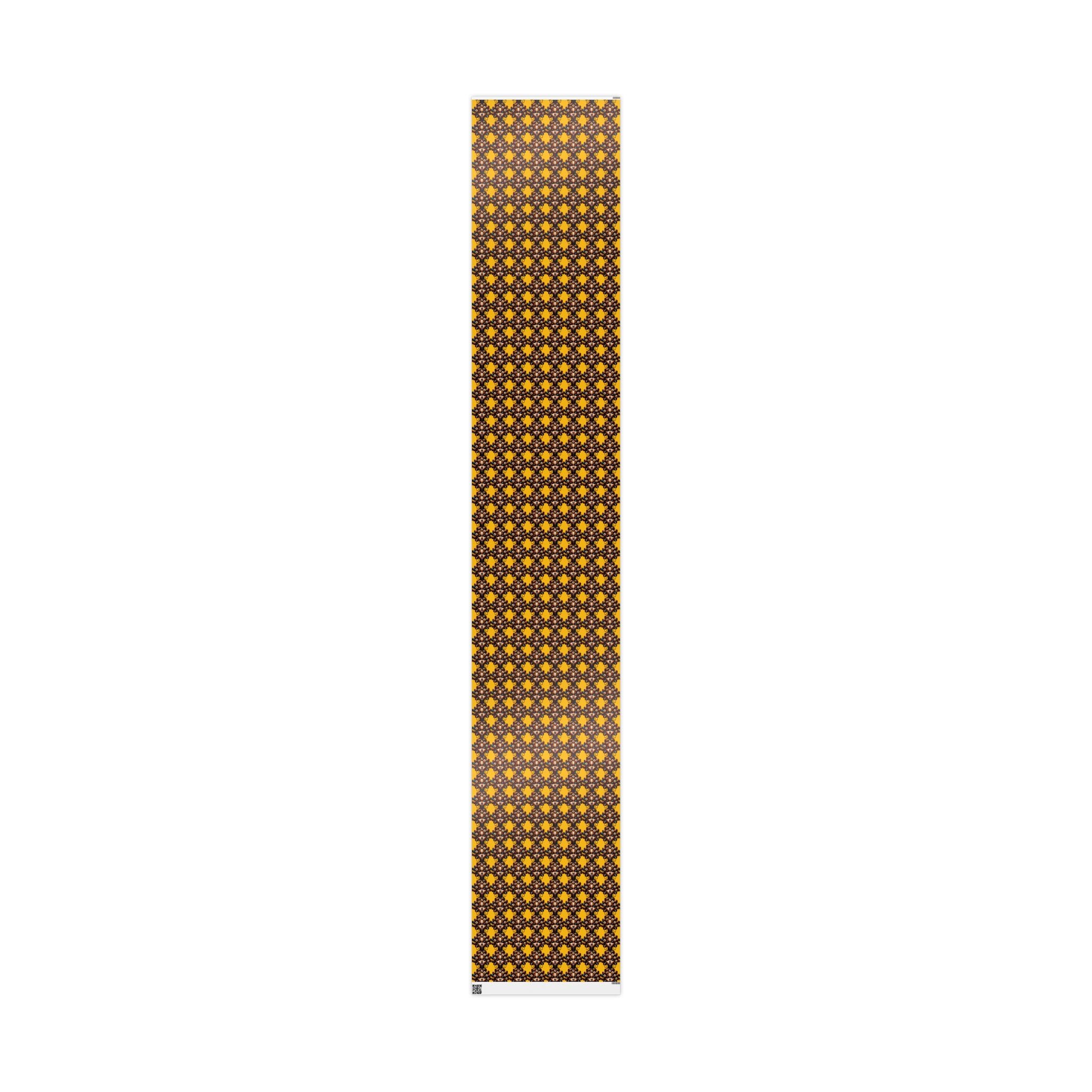 'Dollie' Yellow Wrapping Paper Roll