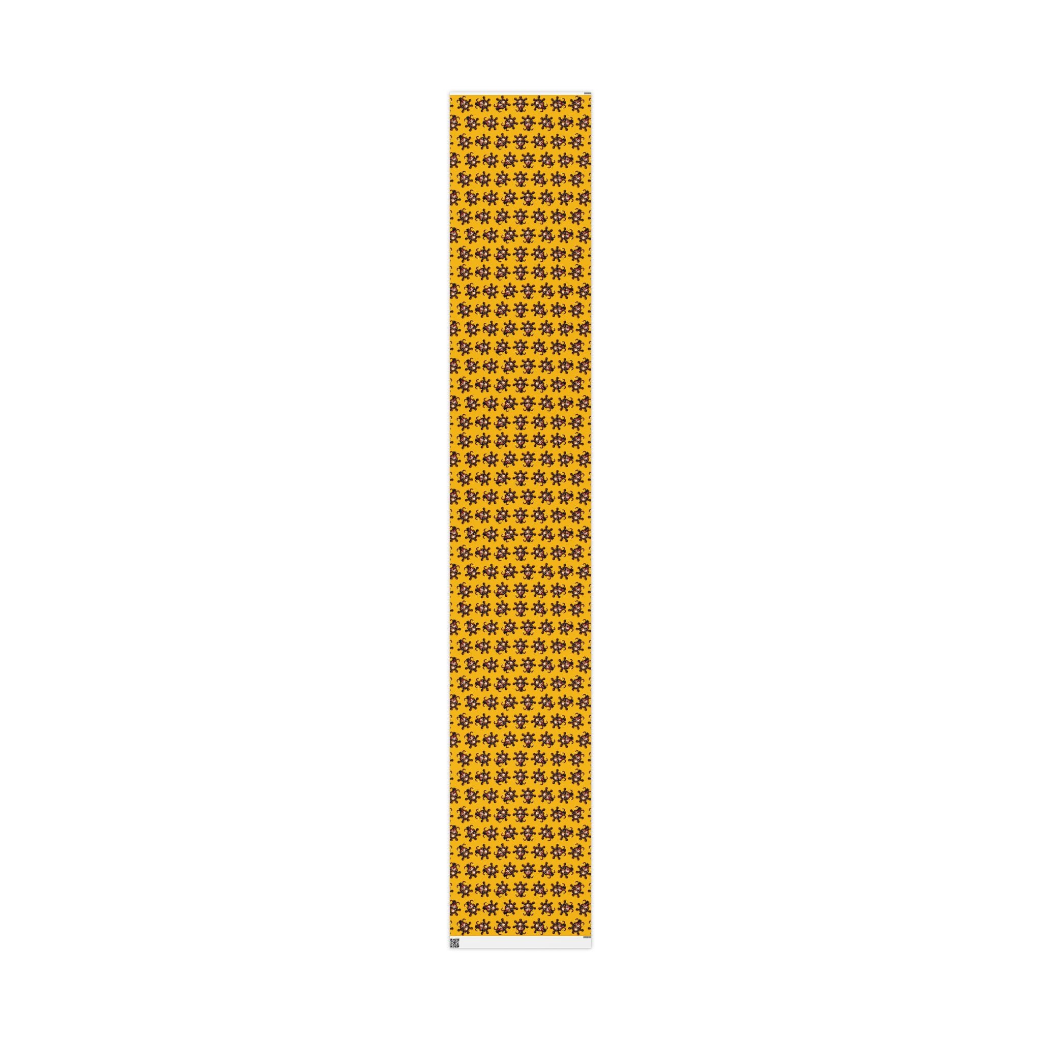 'Bantu' Yellow Gift Wrapping Paper Roll
