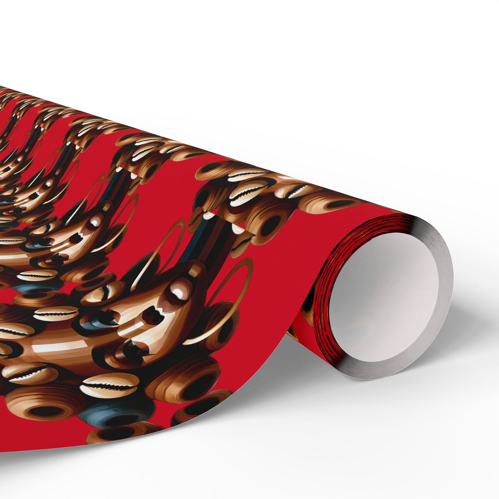 'Dollie' Red Wrapping Paper Roll