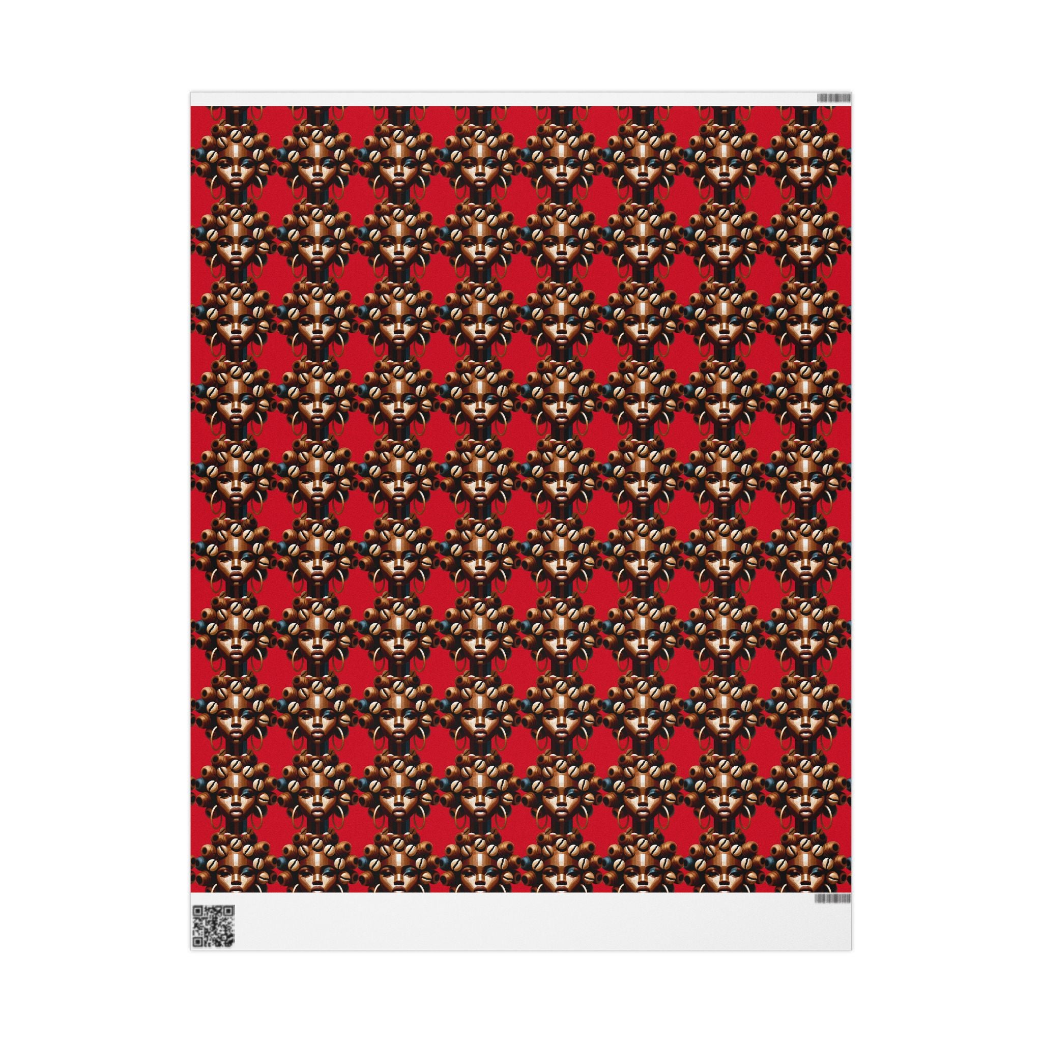 'Dollie' Red Wrapping Paper Roll