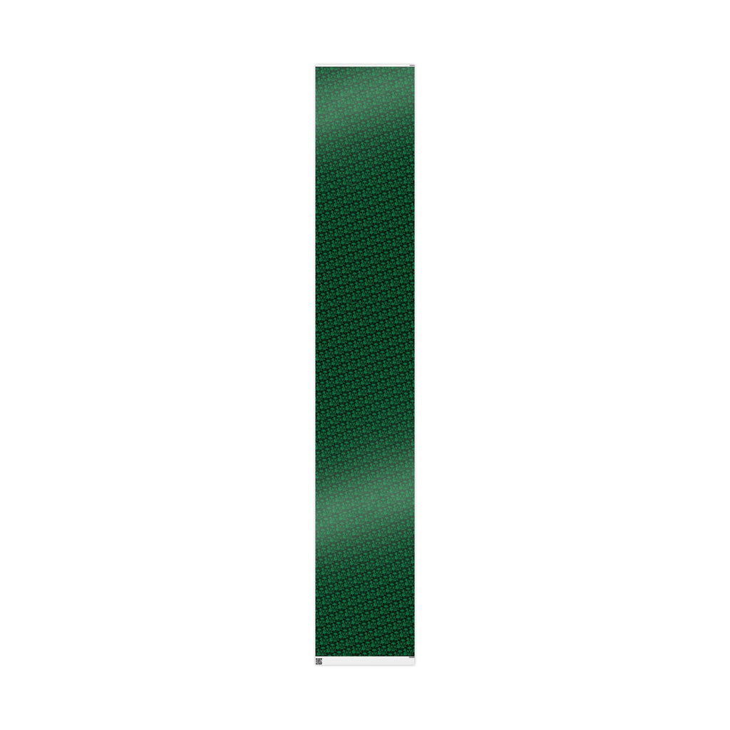 Bantu Crown - Green -Wrapping Paper, Holiday Gift Wrap
