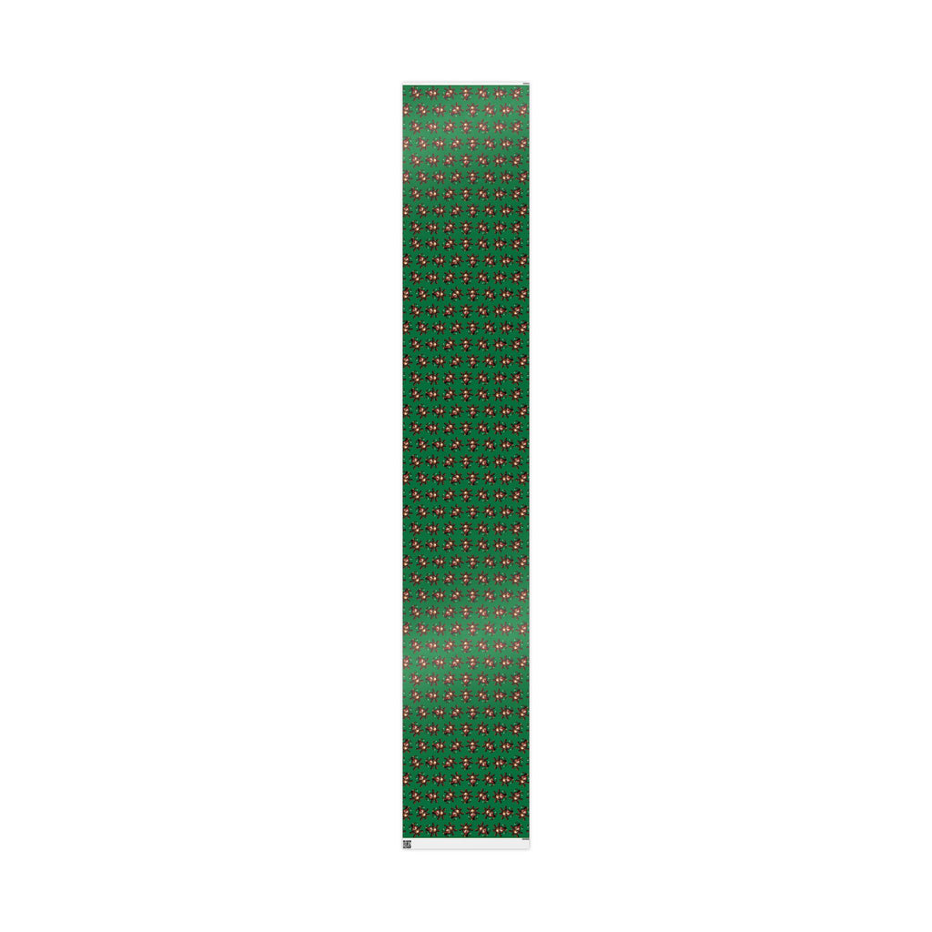 'Bantu' Green Gift Wrapping Paper Roll